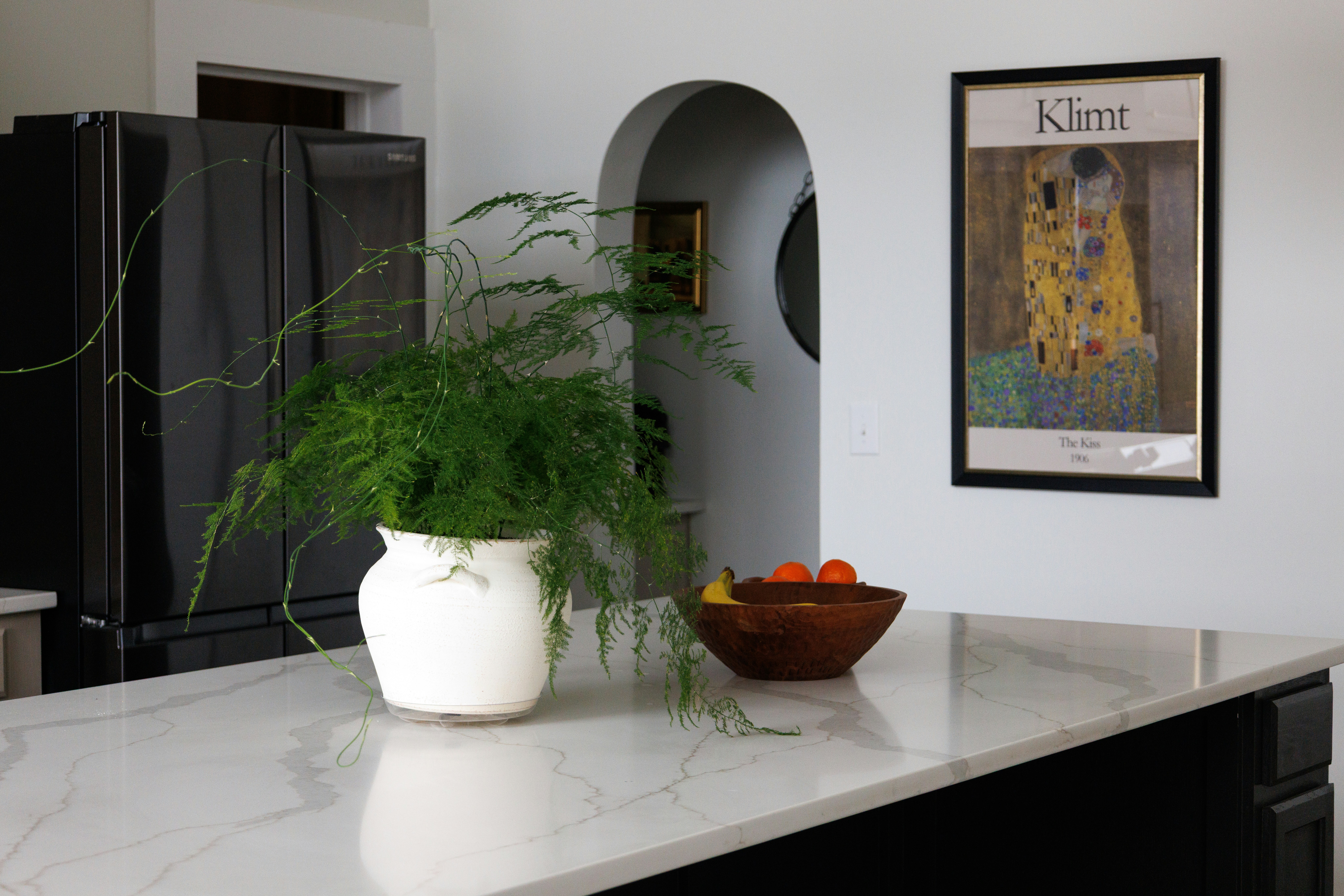 Kitchen before cleaning